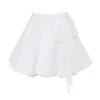 Nahla White Bow Mini Skirt Nahla White Bow Mini Skirt