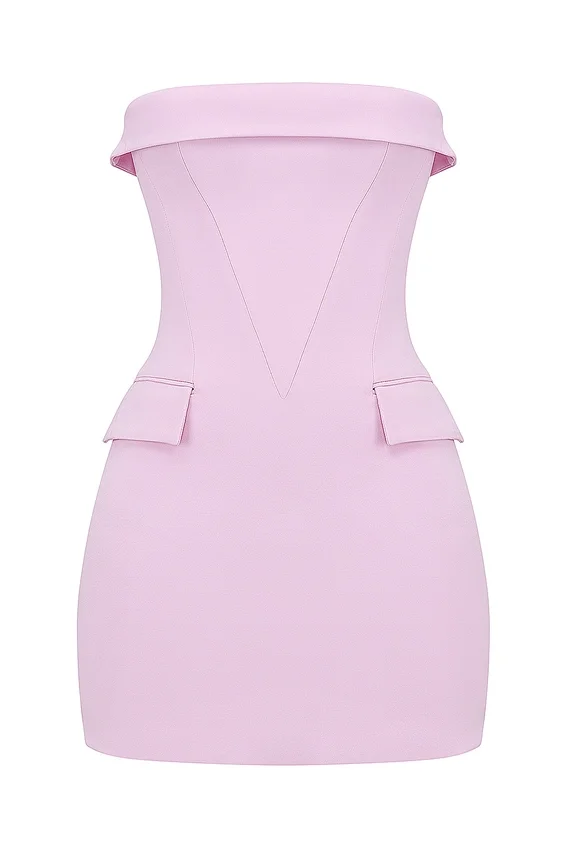 Naia Cotton Candy Strapless Mini Dress Naia Cotton Candy Strapless Mini Dress