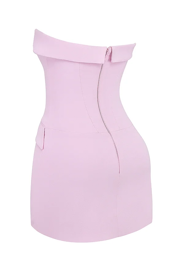 Naia Cotton Candy Strapless Mini Dress Naia Cotton Candy Strapless Mini Dress