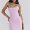 Naia Cotton Candy Strapless Mini Dress Naia Cotton Candy Strapless Mini Dress