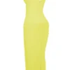 Nalini Acid Lime Corset Maxi Dress Nalini Acid Lime Corset Maxi Dress