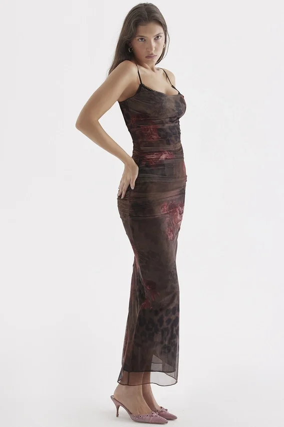 Nalini Printed Maxi Dress Nalini Printed Maxi Dress