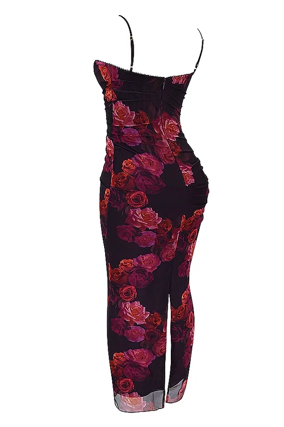Nalini Romantic Floral Maxi Dress Nalini Romantic Floral Maxi Dress