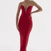Nayara Red Rose Maxi Skirt