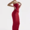 Nayara Red Rose Maxi Skirt