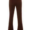Nereida Chocolate Cashmere Blend Trousers