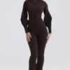 Nereida Chocolate Cashmere Blend Trousers