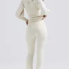 Nereida Cream Cashmere Blend Trousers