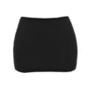 Nisha Black Sculpting Mini Skirt