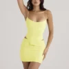 Nisha Neon Sculpting Mini Skirt