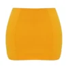 Nisha Tangerine Sculpting Mini Skirt Nisha Tangerine Sculpting Mini Skirt