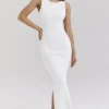 Noli White Sleeveless Maxi Dress Noli White Sleeveless Maxi Dress