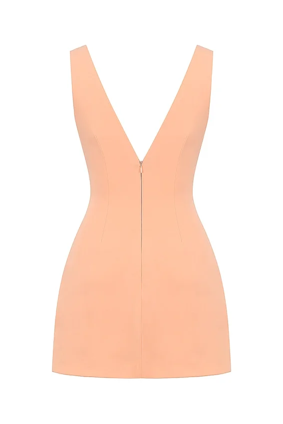 Olympia Sorbet Plunge Mini Dress Olympia Sorbet Plunge Mini Dress