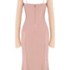 Ophelia Blush Cutout Midi Dress Ophelia Blush Cutout Midi Dress