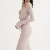 Ophelia Crystal Cutout Midi Dress Ophelia Crystal Cutout Midi Dress