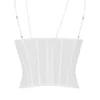 Orla White Chiffon Strappy Corset Orla White Chiffon Strappy Corset