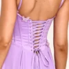 Pascha Orchid Butterfly Corset Maxi Dress Pascha Orchid Butterfly Corset Maxi Dress
