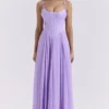 Pascha Orchid Butterfly Corset Maxi Dress Pascha Orchid Butterfly Corset Maxi Dress
