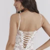 Pearl White Floral Embroidered Maxi Dress Pearl White Floral Embroidered Maxi Dress