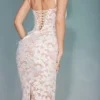 Pearl White Floral Embroidered Maxi Dress Pearl White Floral Embroidered Maxi Dress