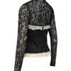 Perdita Black Metallic Jacquard Corset & Bolero