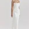 Persephone Ivory Strapless Corset Dress Persephone Ivory Strapless Corset Dress