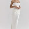 Persephone Ivory Strapless Corset Dress Persephone Ivory Strapless Corset Dress