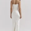 Persephone Ivory Strapless Corset Dress Persephone Ivory Strapless Corset Dress