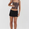 Pia Brown Vegan Leather Corset Pia Brown Vegan Leather Corset