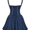 Pietra French Navy Corset Mini Dress Pietra French Navy Corset Mini Dress