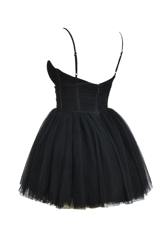 Princess Black Tulle Mini Dress Princess Black Tulle Mini Dress