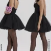 Princess Black Tulle Mini Dress Princess Black Tulle Mini Dress
