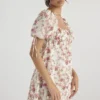Princess Rose Print Mini Dress Princess Rose Print Mini Dress