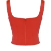 Rafa Scarlet Satin Longline Corset Rafa Scarlet Satin Longline Corset