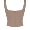 Rafa Stone Satin Longline Corset Rafa Stone Satin Longline Corset