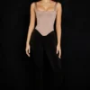 Rafa Stone Satin Longline Corset Rafa Stone Satin Longline Corset