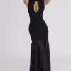 Raphaella Black Keyhole Maxi Dress Raphaella Black Keyhole Maxi Dress