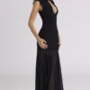 Raphaella Black Keyhole Maxi Dress Raphaella Black Keyhole Maxi Dress