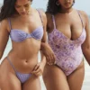Ravello Violet Thong Bikini Bottom Ravello Violet Thong Bikini Bottom