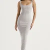 Rea Smoke Bodycon Maxi Dress Rea Smoke Bodycon Maxi Dress