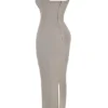 Rea Smoke Bodycon Maxi Dress Rea Smoke Bodycon Maxi Dress