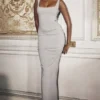 Rea Smoke Bodycon Maxi Dress Rea Smoke Bodycon Maxi Dress