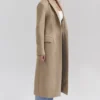Remi Camel Single Breasted Long Coat Remi Camel Single Breasted Long Coat