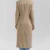 Remi Camel Single Breasted Long Coat Remi Camel Single Breasted Long Coat