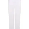 Reno White Relaxed Fit Trousers Reno White Relaxed Fit Trousers