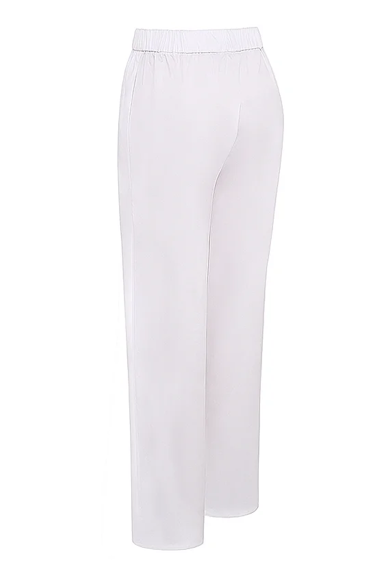 Reno White Relaxed Fit Trousers Reno White Relaxed Fit Trousers