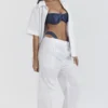 Reno White Relaxed Fit Trousers Reno White Relaxed Fit Trousers