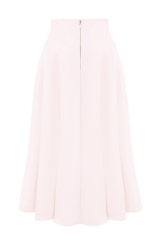 Rita Ballerina Pink A-Line Midi Skirt Rita Ballerina Pink A-Line Midi Skirt