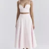Pabla Ballerina Pink Cropped Bralette Top Pabla Ballerina Pink Cropped Bralette Top