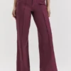 Rivi Wine Straight Leg Trousers